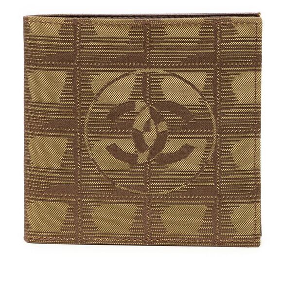 Chanel New Travel Line Nylon Leather Wallet